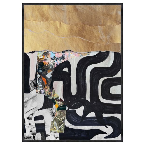 Vertical VII Acrylic Glass Framed by Nikki Chu