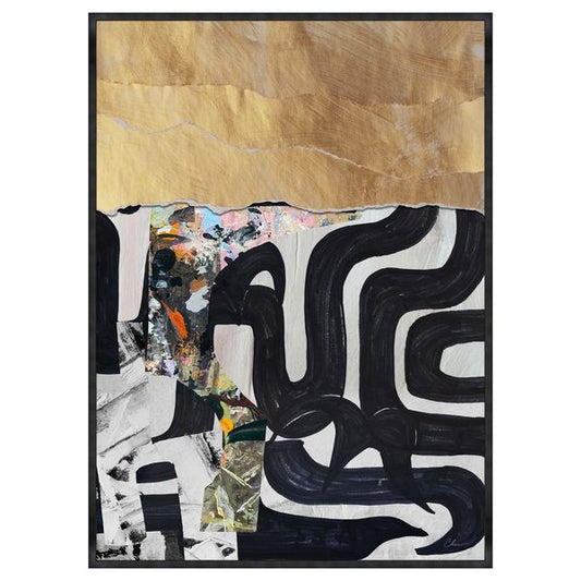 Vertical VII Acrylic Glass Framed by Nikki Chu