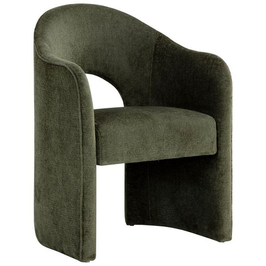 Dining Fotel, Bergen Olive, Set of 2